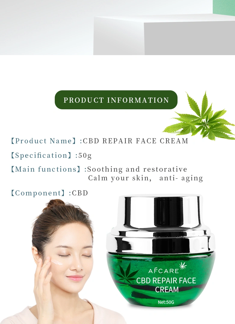 Private Label Hemp Extract Pure Essential Oil Cbd Hemp Cream Gel for Muscle Pain Relief