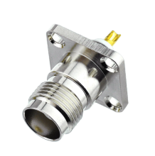 Female Jack Flange 4 Hole Panel Mount RF Connector
