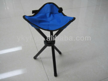 Folding fishing stool