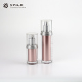 100ml Standard cylinder pink cosmetic lotion pump bottle