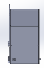 Diesel Fuel Tank Designed for Right Side Installation