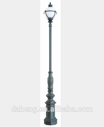 Die-cast aluminum waterproof outdoor garden light post/decorative lamp post /street light post