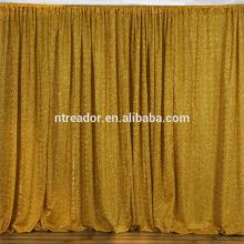 20ftx10ft gold spandex backdrop