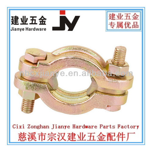 Double bolt hose clamp