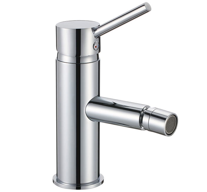 Hot-Selling Single Handle Round Brass Bidet Taps Bidet Faucets, Chrome Mixer Tap Bidet Faucet