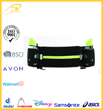 2015 2 bottles running hydration belt, promotion sports running belt