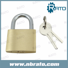 40mm tri-circle solid brass padlock master key