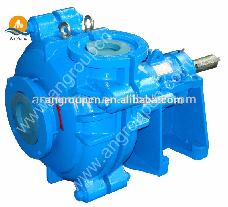 Heavy duty submersible slurry pump vertical with cutter