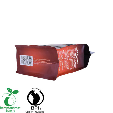 OEM Block Bottom Bionedbrytbar Plastic Bag Roll