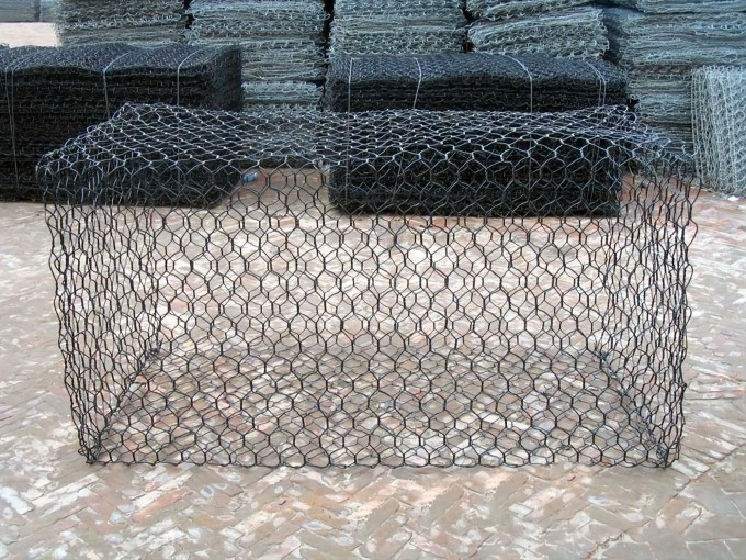 Pvc coated gabion mesh box