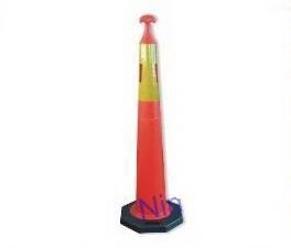 PVC WARNING BOLLARD HX-WB505B