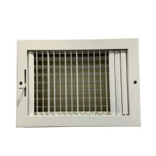 Adjustable Face Bars Steel Air Outlet Supply Register with 110M 8x6 Inch Aluminum Blade