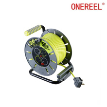 British Socket Cable Reel Open Reel