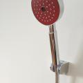 high pressure chrome surface finishing abs shower head