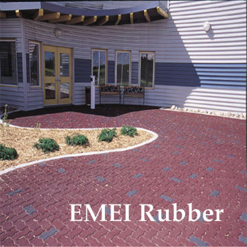 Rubber Dogbone Paver/Interlocking Paver