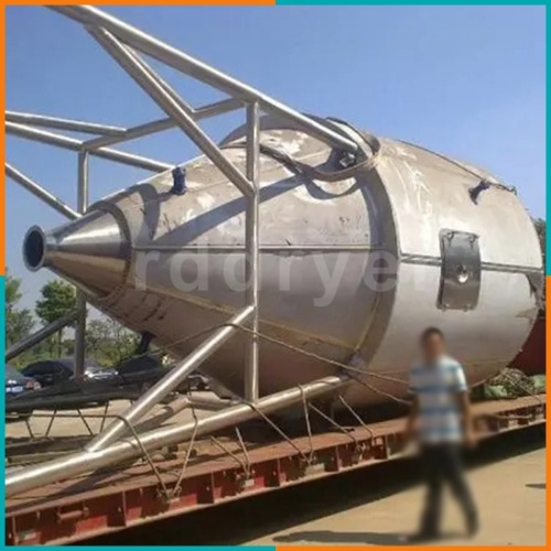 Clay atomizing spray dryer