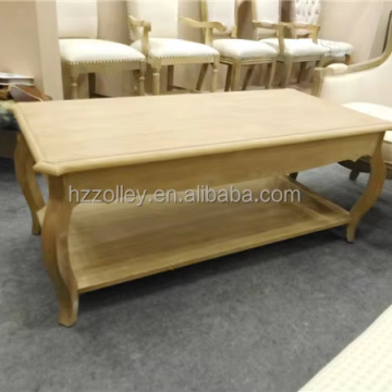 Wholesale French Country Antique Reproduction Rustic Coffee Table