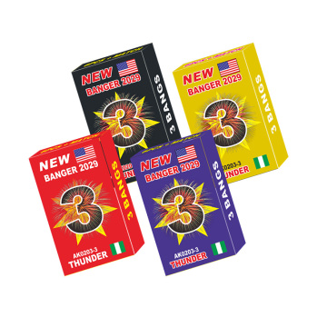 3 Sounds Fireworks Bang K0203: Match Cracker Fireworks for New Year