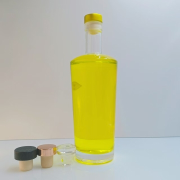 Customized 500ml Flint Glass Bottle for Liquor Alcohols