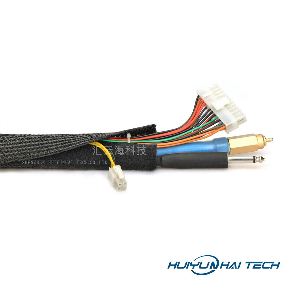 Velcro Braided Sleeve For Cable Harness China Manufacturer