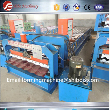 colored glazed tile machine 1100