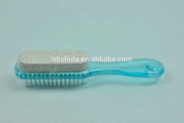 nail brush ,pumice stone ,nail brush with pumice stone ,pumice brush,