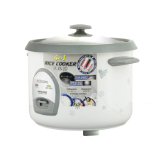 Chinese Supplier Drum Shape Double Pot 2.8L Multi-Function Electric Rice Cooker with Steamer
