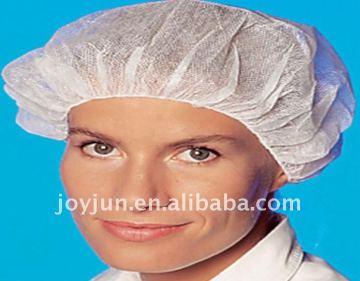 Nonwoven bouffant cap