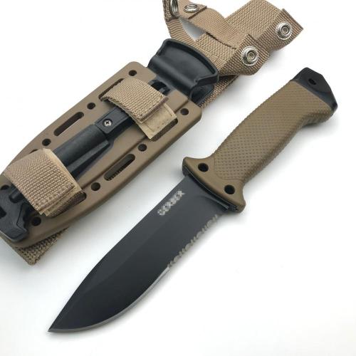 Multi Tool Firestarter Military Survival Fixed Blade Knife