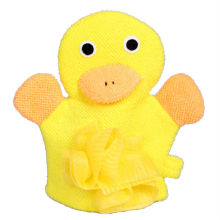 Baby Duck Loofa Sponge Terry Bath Mitt