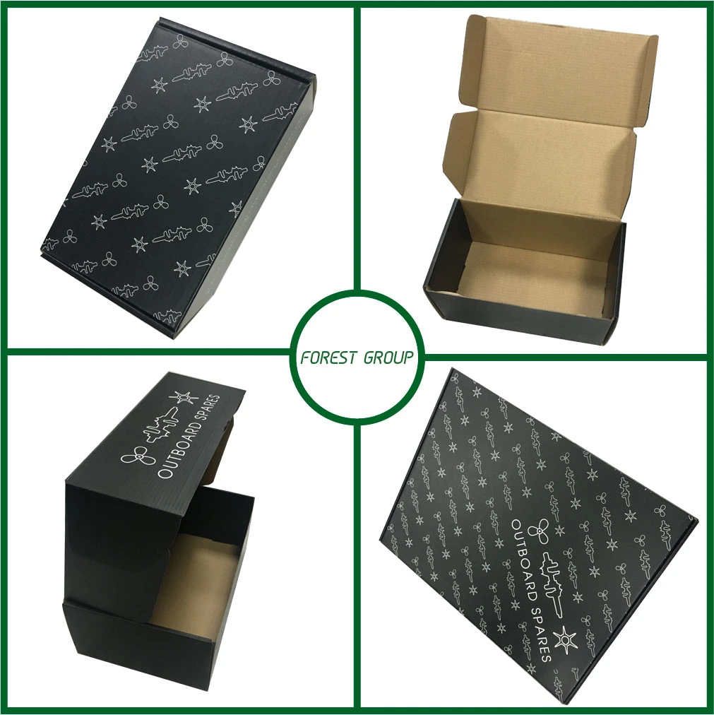 New Strong Quality Hot Sale Folding Black Packaging Box