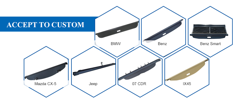 Retractable Cargo Cover for SUV