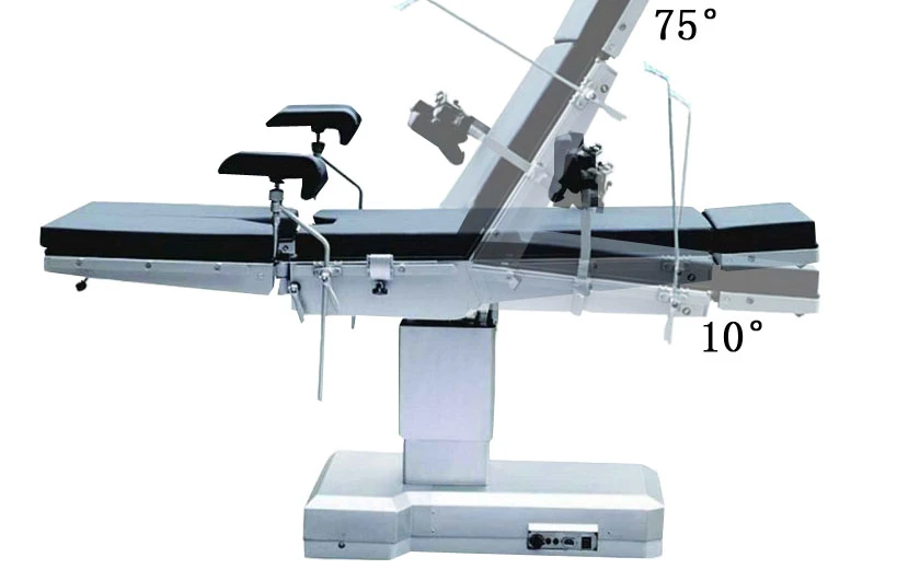 Electric Hydraulic Adjustable Height Operating Table Stainless Steel Operation Table