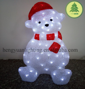 120L The polar bear LED Acrylic Fairy motif light Christmas Decoration Light