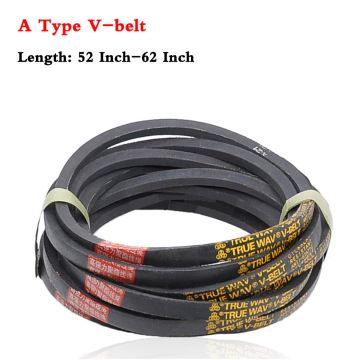 1PCS A Section V-belt Triangle Belt A-52 Inch ~ A-62 Inch For Industrial Agricultural Equipment