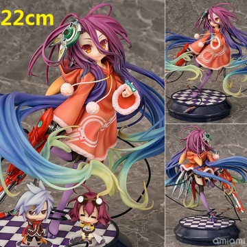 No Game No Life Model Toys Anime PVC Action Figures Statue 22cm
