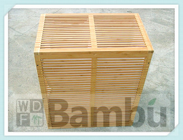 100% Pure Bamboo Laundry Hamper KD& Holding ---2014