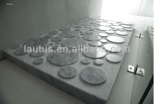 Bathroom shower tray/ natural white marble shower trays NAIV shower stone