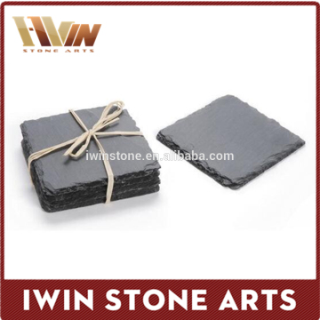 Slate Stone Wine Glass Coaster Set (Set Of 4)