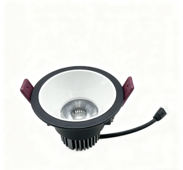 Circular square recessed spotlights