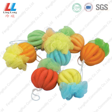 Sponge bath pouf Ball body exfoliating sponge