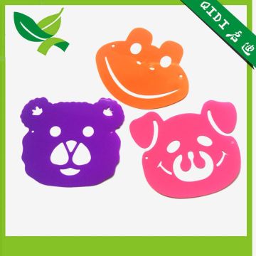 Colorful pp drawing stencil for children