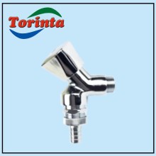 brass angle valve single shower valve with long body