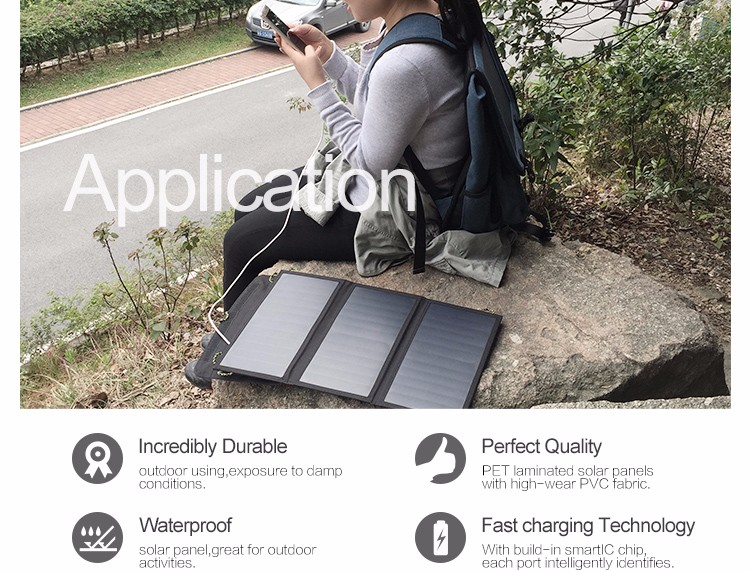 Solar Panel Battery Charger application