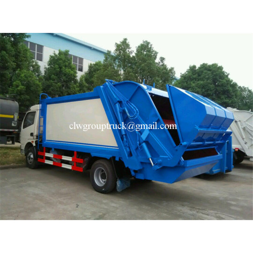 Camion compacteur de vidage hydraulique