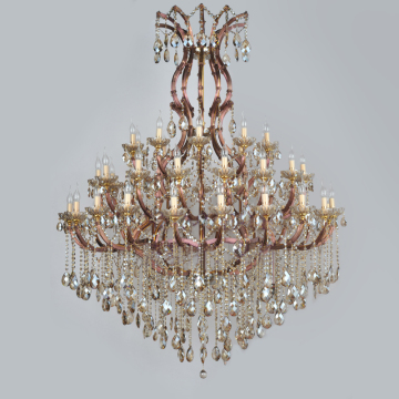 Maria Theresa Large Gold Crystal Chandelier