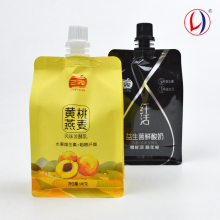 Customized Size Waterproof Spout Bags for Yogurt and Beverages