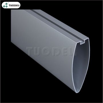 Aluminum Bullet-shaped Baffle Ceiling System