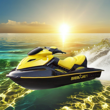 EPA Certified 1400cc Luxury Jet Ski Yacht with 300HP 4-Stroke Engine
