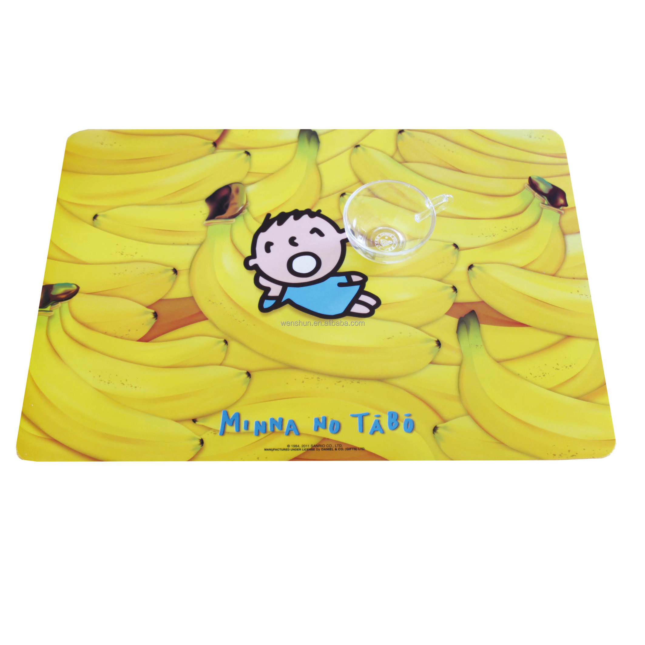 2024 New Design High Quality Non-slip Heat Resistant Food Grade Plastic Placemat for Dining Table